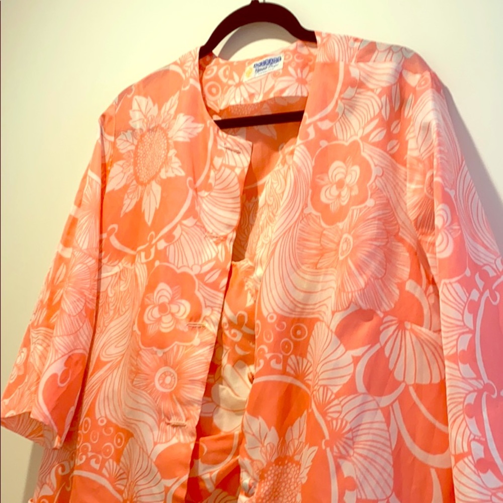 VINTAGE HAWAIIAN BATHING SUIT W/ MATCHING COVER!!